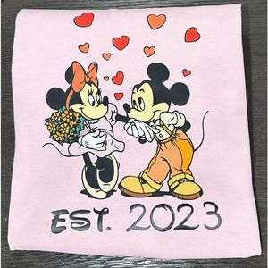 Medium Mickey  & Minnie sweater